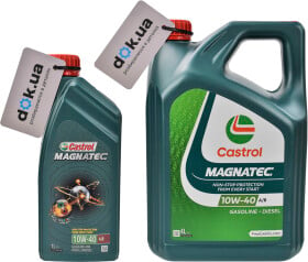 Моторное масло Castrol Magnatec A/B 10W-40 полусинтетическое