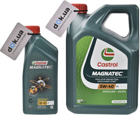 Моторное масло Castrol Magnatec C3 5W-40 синтетическое