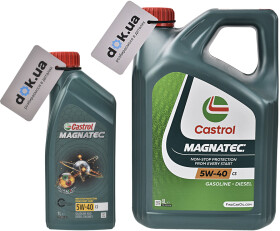 Моторна олива Castrol Magnatec C3 5W-40 синтетична