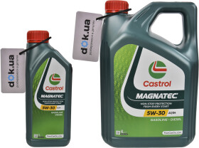 Моторное масло Castrol Magnatec Stop-Start A3/B4 5W-30 синтетическое