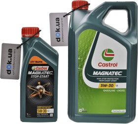 Моторное масло Castrol Magnatec C3 5W-30 синтетическое