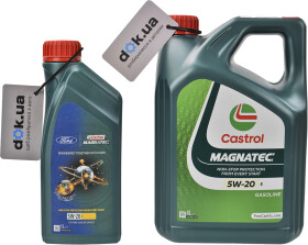 Моторное масло Castrol Magnatec E 5W-20 синтетическое