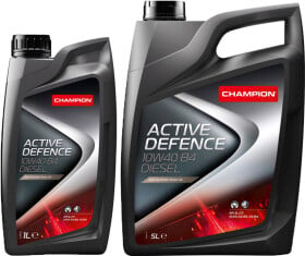 Моторное масло Champion Active Defence B4 Diesel 10W-40 полусинтетическое