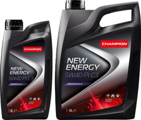 Моторное масло Champion New Energy PI C3 5W-40 синтетическое