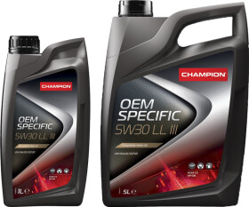 Моторное масло Champion OEM Specific LL III 5W-30 синтетическое