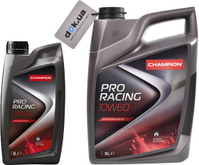 Моторна олива Champion Pro Racing 10W-60 напівсинтетична