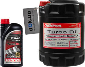 Моторное масло Chempioil Turbo DI 10W-40 полусинтетическое