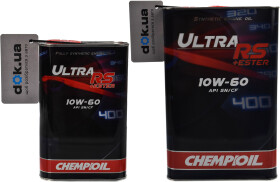 Моторное масло Chempioil Ultra RS+Ester 10W-60 синтетическое