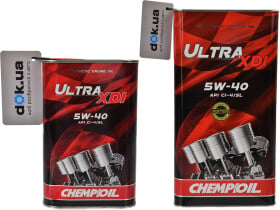 Моторное масло Chempioil Ultra XDI (Metal) 5W-40 синтетическое