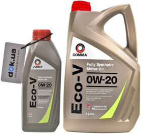 Моторное масло Comma Eco V 0W-20 синтетическое
