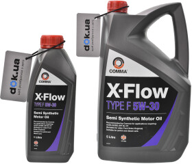 Моторное масло Comma X-Flow Type F 5W-30 полусинтетическое