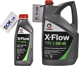 Моторное масло Comma X-Flow Type G 5W-40 синтетическое