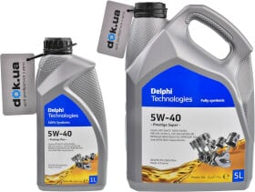 Моторное масло Delphi Prestige Plus 5W-40 синтетическое