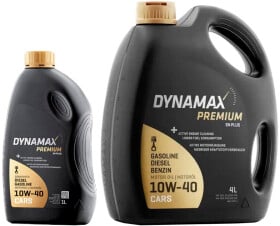 Моторное масло Dynamax Premium SN Plus 10W-40 полусинтетическое