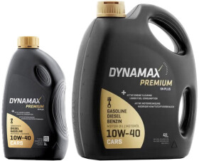 Моторное масло Dynamax Premium SN Plus 10W-40 полусинтетическое
