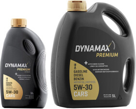 Моторна олива Dynamax Premium Ultra 5W-30 синтетична