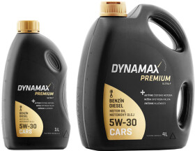 Моторна олива Dynamax Premium Ultra F 5W-30 синтетична