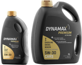 Моторна олива Dynamax Premium Ultra GMD 5W-30 синтетична