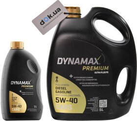 Моторное масло Dynamax Premium Ultra Plus PD 5W-40 синтетическое