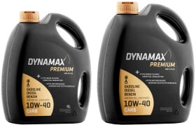 Моторное масло Dynamax Premium Uni Plus 10W-40 полусинтетическое