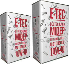 Моторна олива E-TEC ASM 10W-40 напівсинтетична