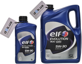 Моторное масло Elf Evolution 900 SXR 5W-30 синтетическое
