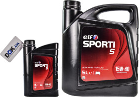 Моторна олива Elf Sporti 5 15W-40 мінеральна