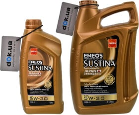 Моторное масло Eneos Sustina 5W-30 синтетическое
