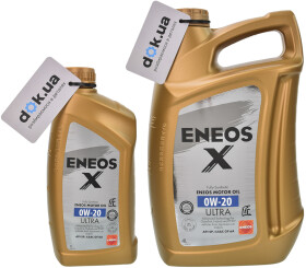Моторное масло Eneos X Ultra 0W-20 синтетическое