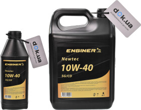 Моторное масло ENGINER Newtec 10W-40 полусинтетическое