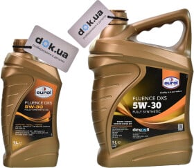 Моторное масло Eurol Fluence DXS 5W-30 синтетическое