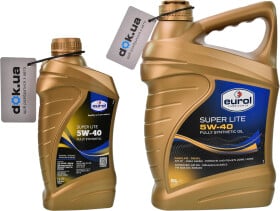 Моторное масло Eurol Super Lite 5W-40 синтетическое