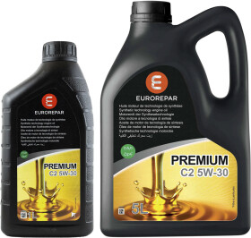 Моторное масло Eurorepar Premium C2 5W-30 синтетическое