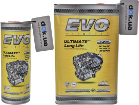 Моторна олива EVO Ultimate LongLife 5W-30 синтетична
