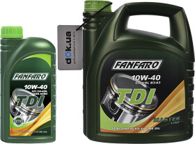 Моторна олива Fanfaro TDI 10W-40 напівсинтетична