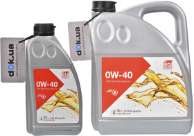 Моторное масло Febi 0W-40 синтетическое