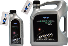 Моторное масло Ford Formula S/SD 5W-40 синтетическое