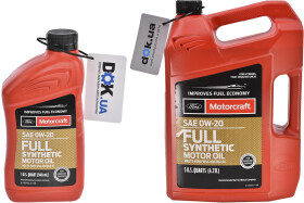 Моторное масло Ford Motorcraft Full Synthetic 0W-20 синтетическое