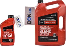 Моторное масло Ford Motorcraft Synthetic Blend 5W-30 полусинтетическое