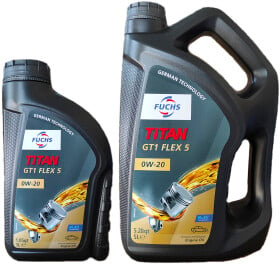 Моторное масло Fuchs Titan GT1 Flex 5 0W-20 синтетическое
