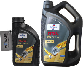 Моторное масло Fuchs Titan Gt1 Pro C3 5W-30 синтетическое