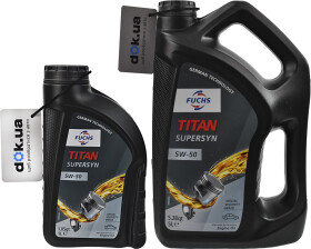 Моторна олива Fuchs Titan Supersyn 5W-50 синтетична