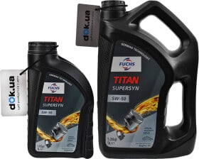 Моторное масло Fuchs Titan Supersyn 5W-50 синтетическое