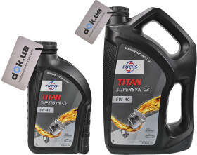 Моторное масло Fuchs Titan Supersyn C3 5W-40 синтетическое