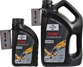 Моторное масло Fuchs Titan Supersyn D1 5W-30 синтетическое