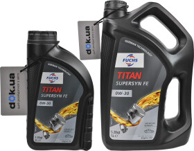 Моторное масло Fuchs Titan Supersyn FE 0W-30 синтетическое