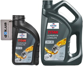Моторное масло Fuchs Titan Supersyn Long Life 0W-30 синтетическое