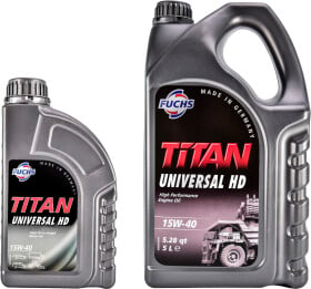 Моторное масло Fuchs Titan Universal HD 15W-40 минеральное