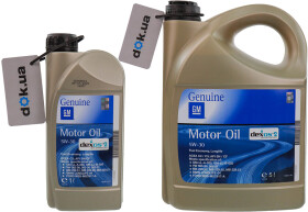 Моторное масло General Motors Dexos2 5W-30 синтетическое