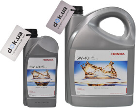 Моторное масло Honda HFS 5W-40 синтетическое